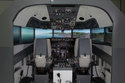 FSC 737NG Simulatore , 180° 7 monitor 2K Visual fronte cockpit	6